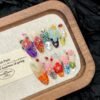 Exquisite Handmade Colorful Floral 3D Press - On Nails